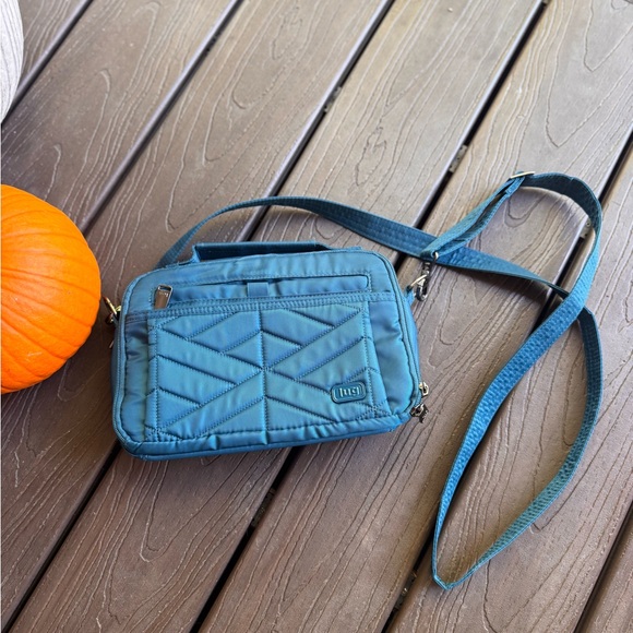 lug Scoop 2 Crossbody Bag in Ocean Blue - Picture 1 of 6